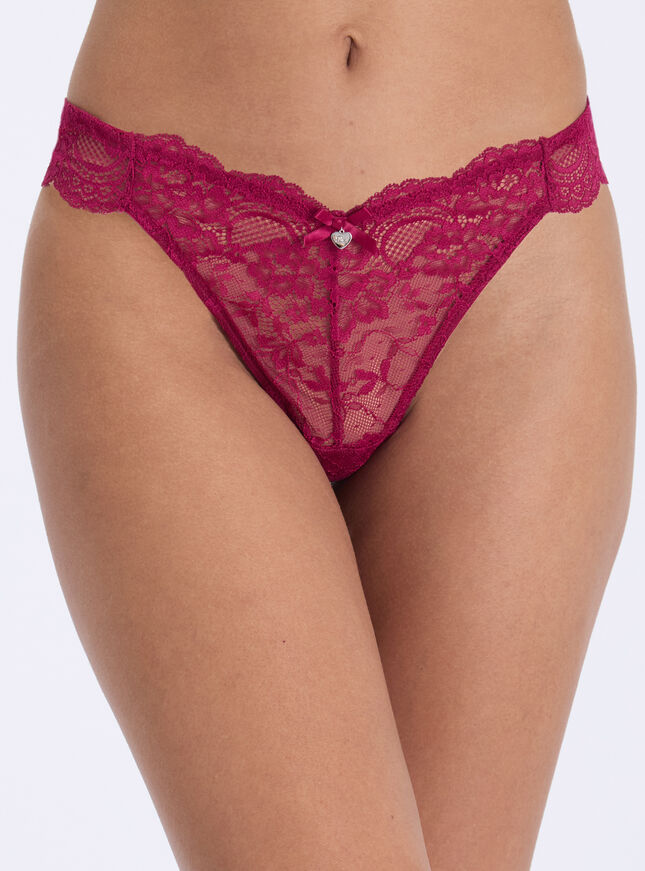 Tia lace thong