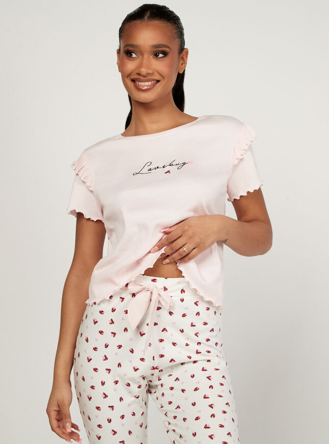 Lovebug t-shirt and leggings set