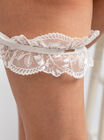 Bridal lace garter