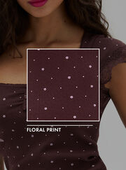 Daisy pointelle long pyjama set
