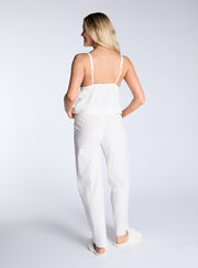 Broderie cotton pyjama set