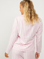 Candy stripe pyjamas in a bag