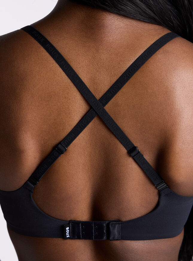 Ultra light microfibre plunge t-shirt bra