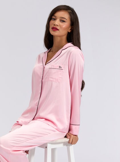 Luxe satin pyjama trousers