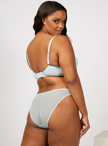 Piper lace and mesh briefs