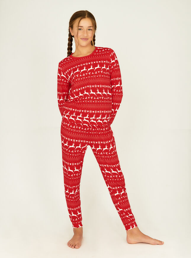 Kids fairisle twosie pyjama set