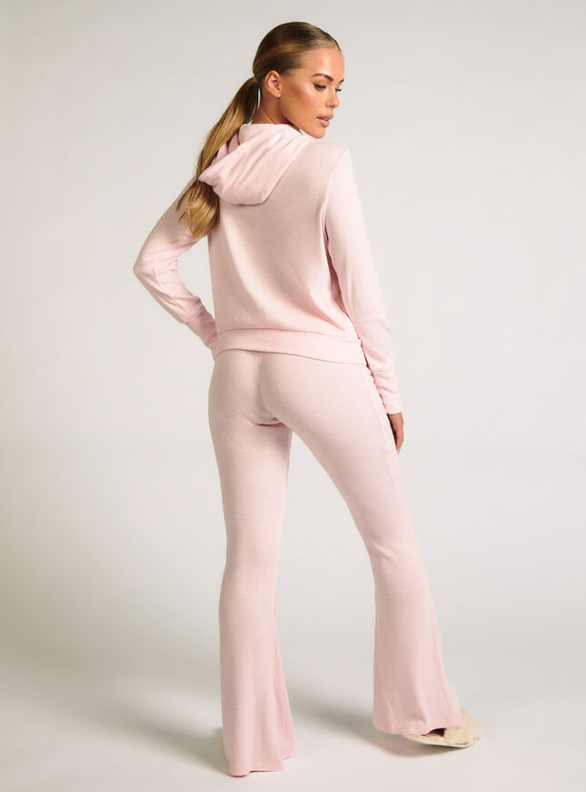 Lana ribbed hoodie top