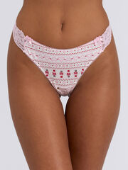 4 pack Christmas thong gift box