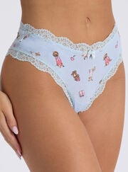 3 pack Tatiana print brazilian knickers