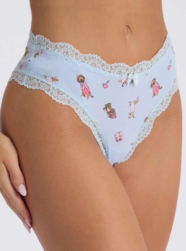 3 pack Tatiana print brazilian knickers