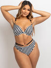 Mirissa mono stripe bikini set