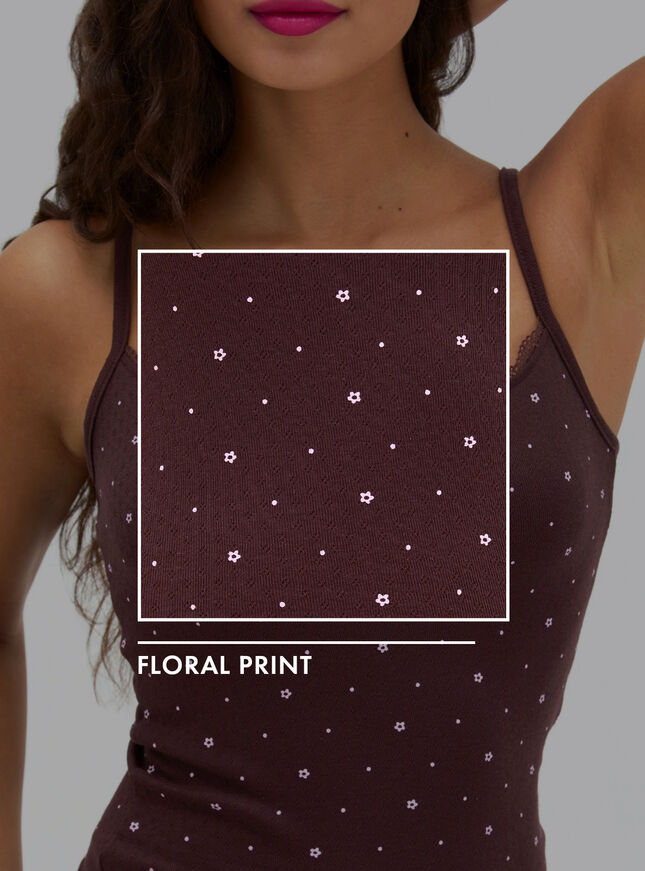 Daisy pointelle short pyjama set