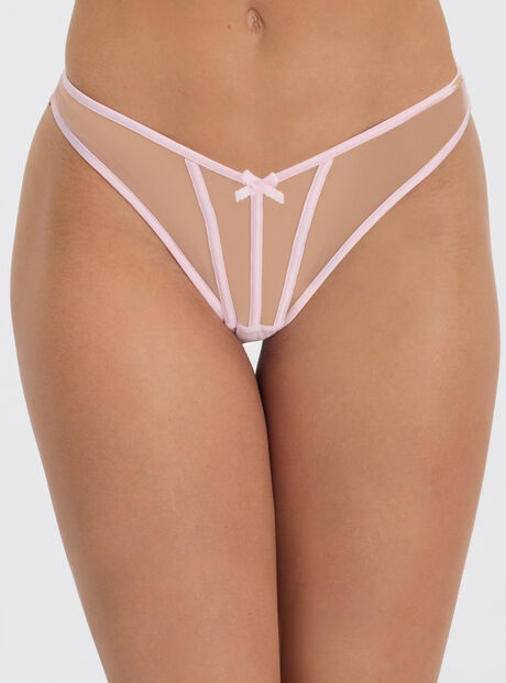 Selene satin bumless briefs