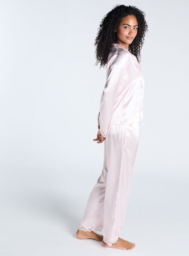 Amelia satin pyjama set