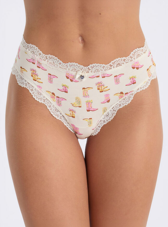 Tatiana cowgirl brazilian knickers