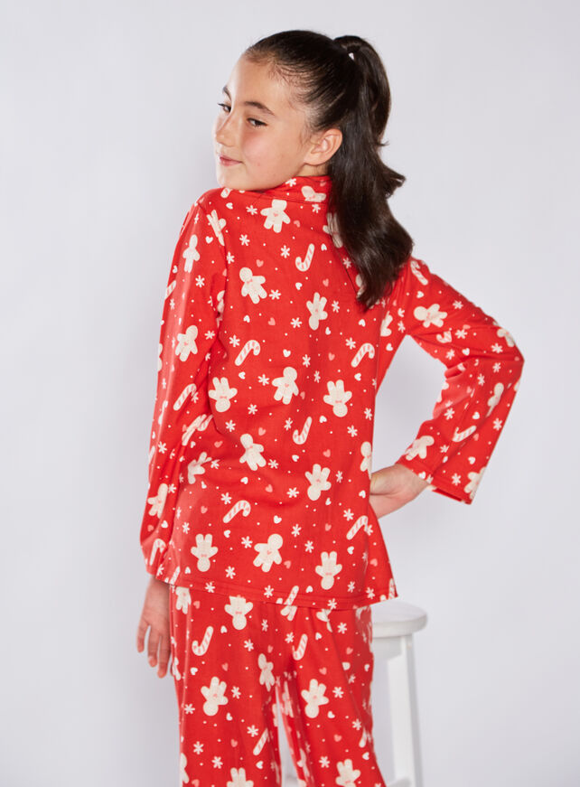 Mini Gingerbread pyjamas in a bag