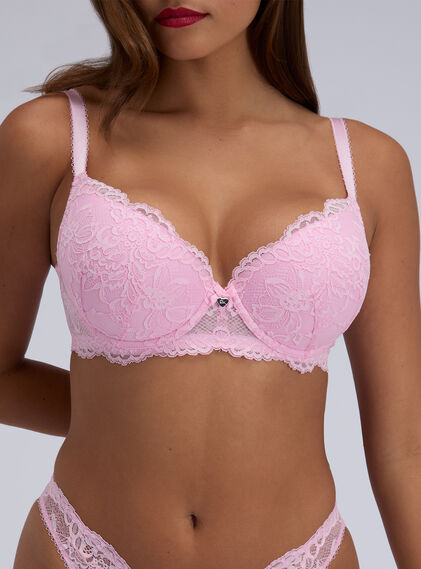Billie lace balconette bra