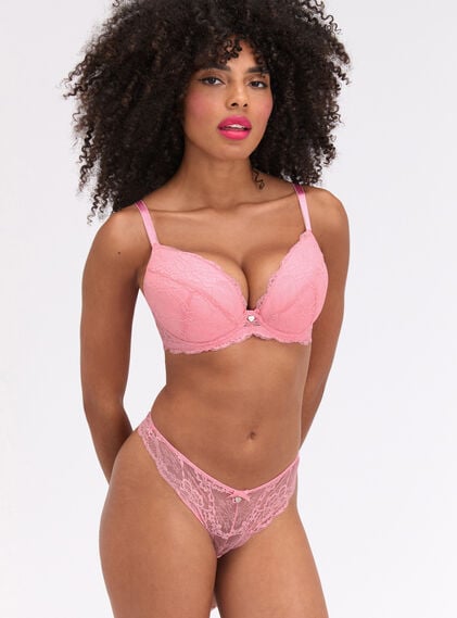 Mollie padded plunge bra