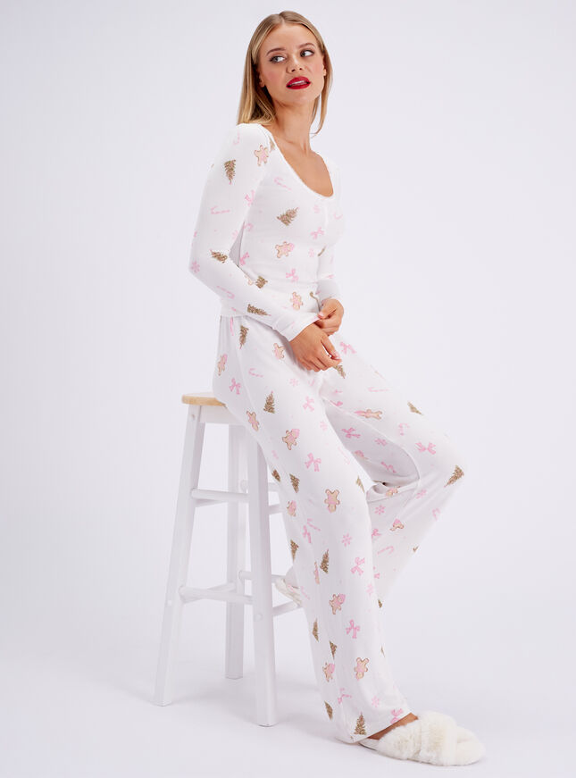 Gingerbread supersoft long pyjama set