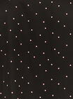 Spot satin pyjama set