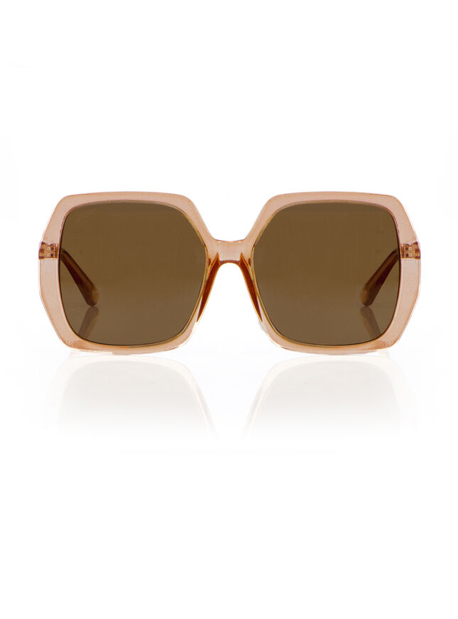 Retro square sunglasses Nude Boux Avenue UK