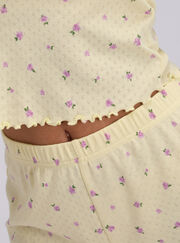 Meadow floral pointelle short pyjama set