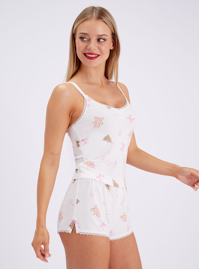Gingerbread supersoft short pyjama set