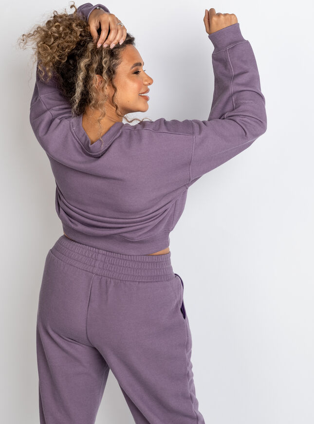 Boux lounge washed sweatshirt