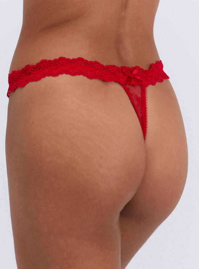 4 pack Valentines thongs gift box