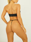 Strapless microfibre multiway bra