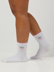 3 pack motif ankle socks