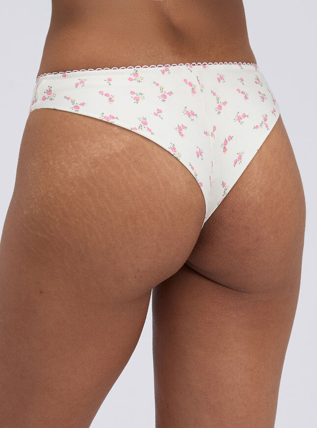 Freya floral brazilian knickers