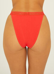 Yuna ribbed brazilian knickers