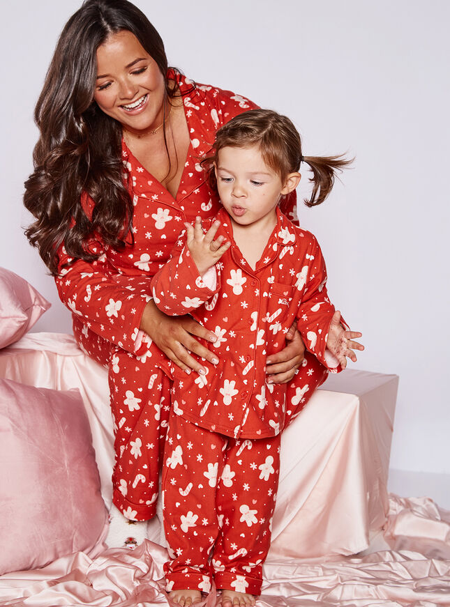 Mini Gingerbread pyjamas in a bag