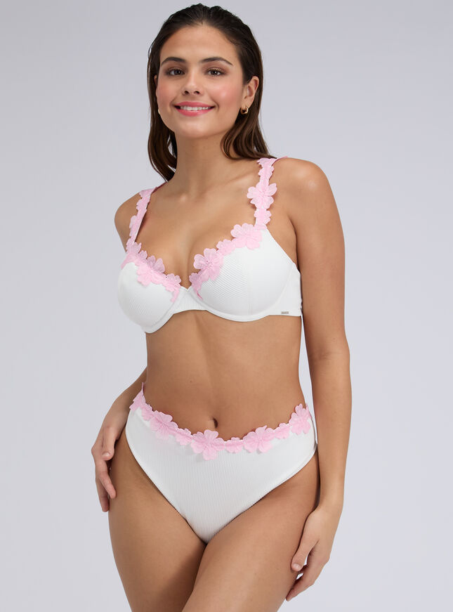 Sardinia plunge bikini top
