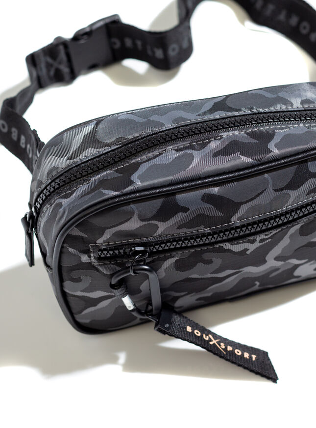 Boux Sport camo print bum bag
