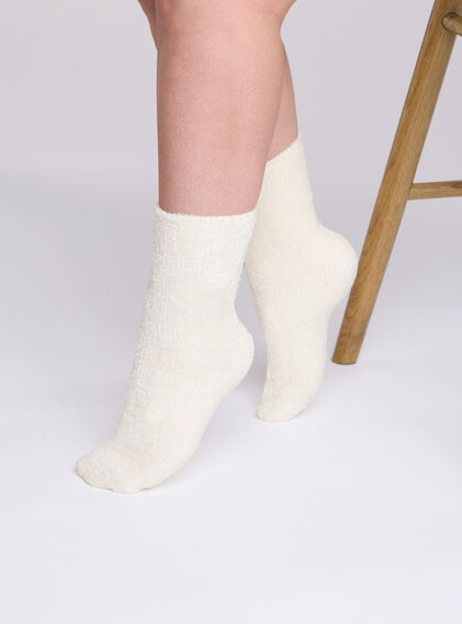 Velvet fleece socks