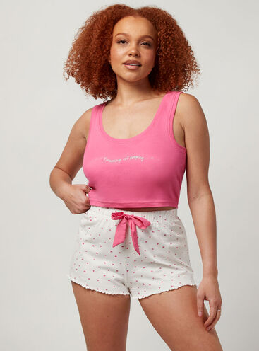 Dreaming butterfly top and shorts set
