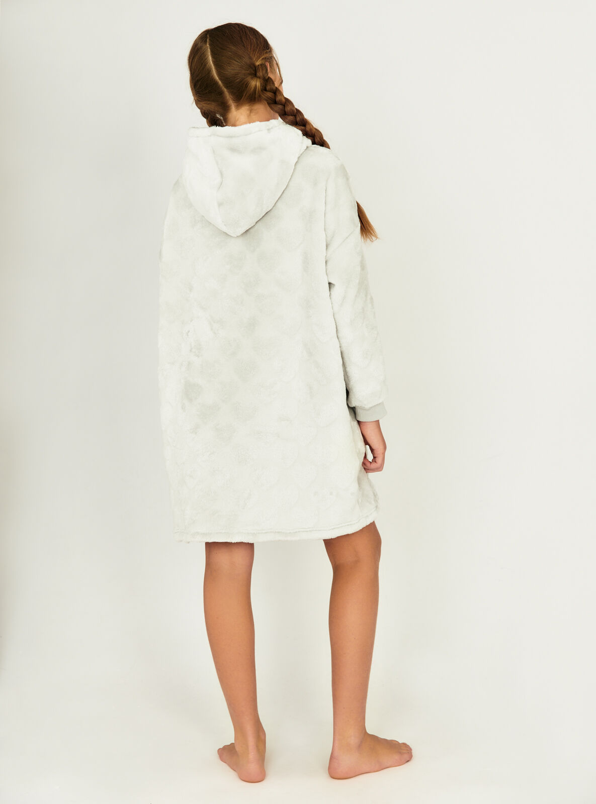 Fluffy hoodie kids store