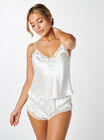 Amelia satin cami set