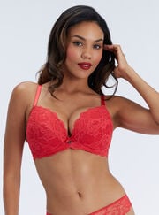 Mollie padded plunge bra