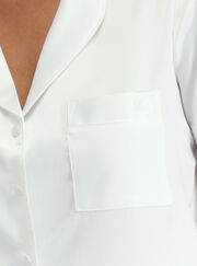 Amelia matte satin short pyjama set