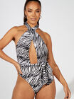 Prague zebra swimsuit