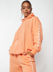 Boux Sport longline hoodie