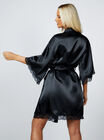 Marnie satin and lace robe