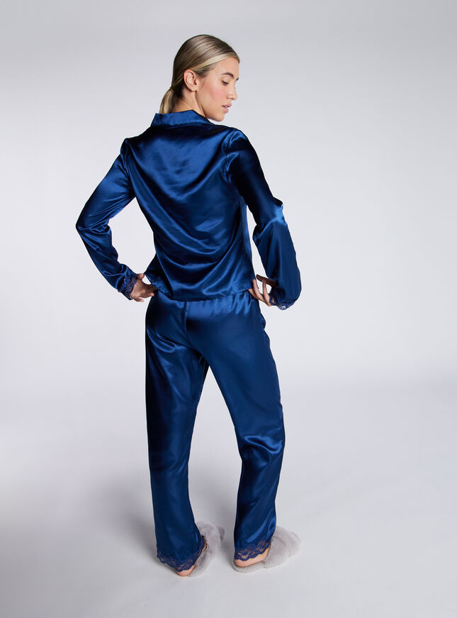 Amelia satin pyjama set