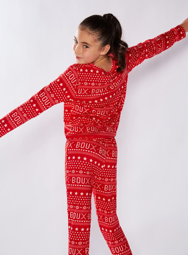 Mini Boux fairisle twosie pyjamas