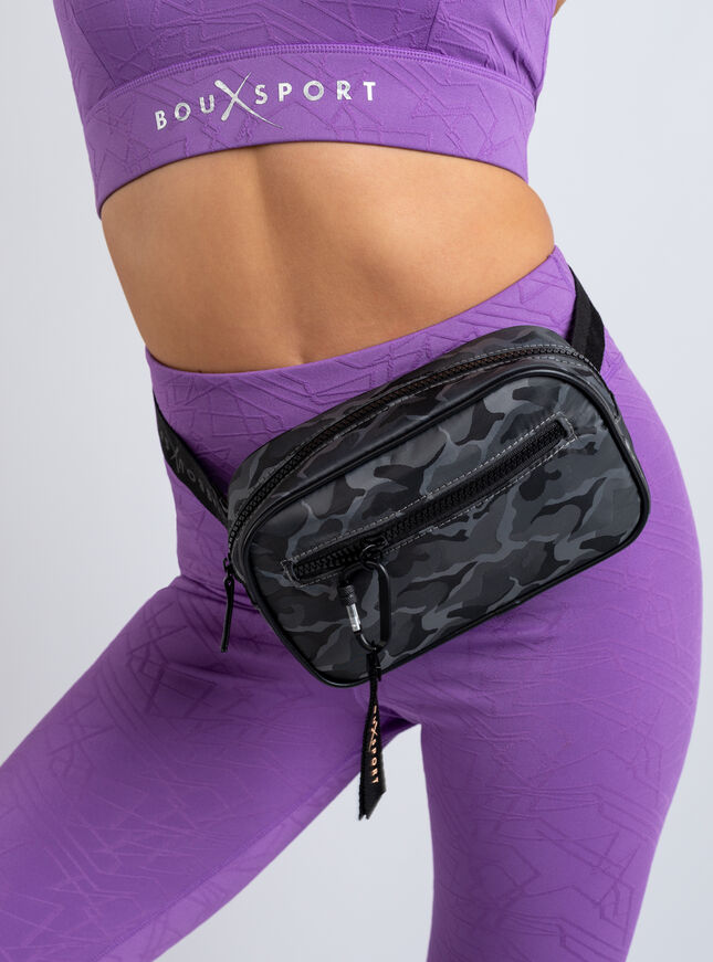Boux Sport camo print bum bag