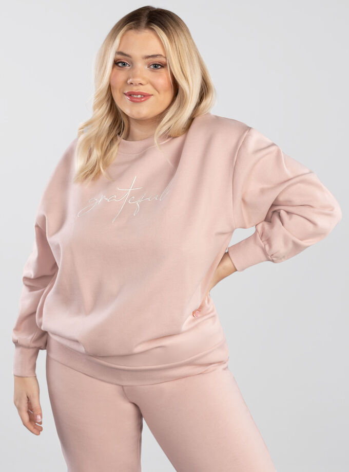 Grateful longline sweatshirt