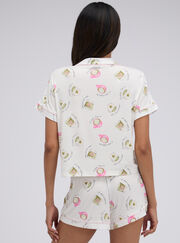 Matcha modal short pyjama set